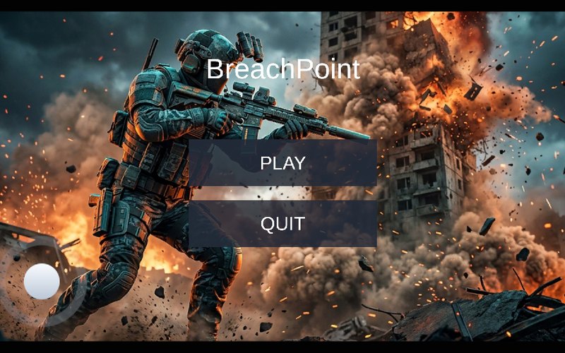 The BreachPoint menu screen in ROR